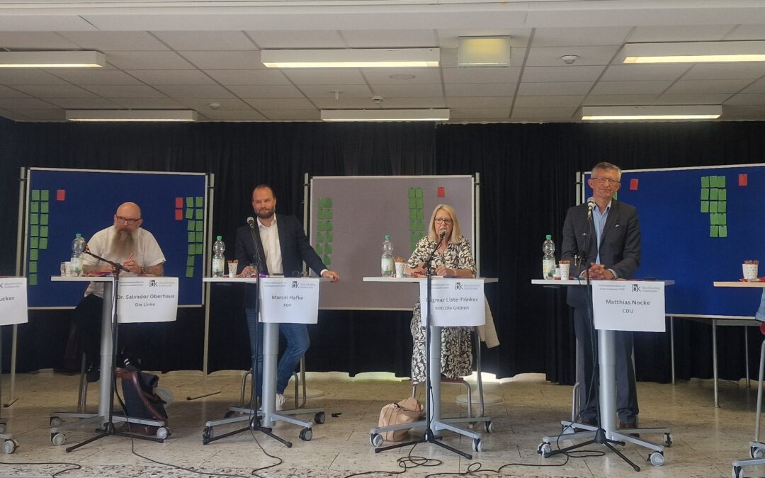 Podiumsdiskussion zur Kommunalwahl