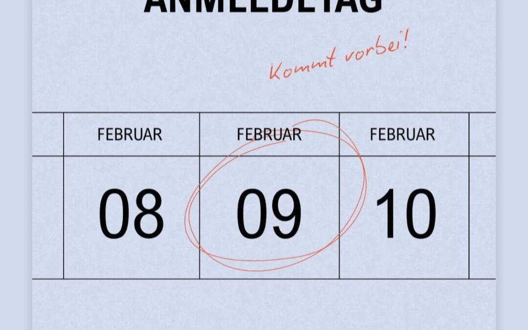Beratungs- und Anmeldetag am 09.02.2026